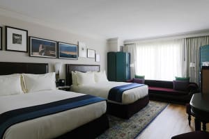 NoMad Las Vegas Queen Bedroom