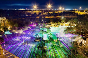Orlando World Center Marriott Laser Show