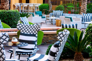 Renaissance Palm Springs Hotel Patio
