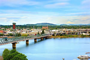 Portland Marriott Downtown Waterfront Williamette River