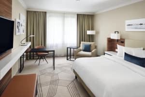 Prague Marriott Hotel Deluxe king room