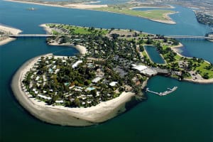 Paradise Point Resort & Spa Aerial