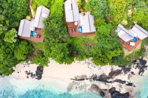 Royal Davui Island Resort Aerial