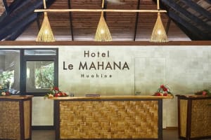 Hotel Le Mahana Huahine Lobby