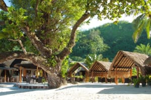Hotel Le Mahana Huahine Dining