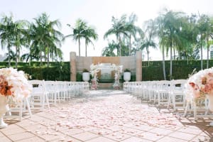 Renaissance Newport Beach Outdoor Wedding