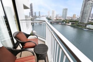 Shangri-La Bangkok Balcony