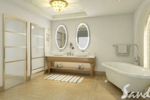 Sandals Dunn's River Bathroom