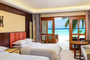 Sheraton Maldives Full Moon Resort & Spa Guestroom