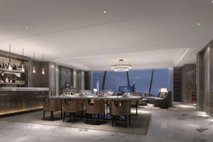 The St. Regis Chicago Presidential Suite Living Area