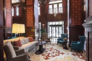 The Skirvin Hilton Oklahoma City Lobby