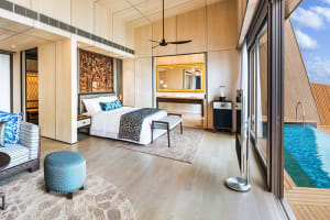 The St. Regis Maldives Vommuli Resort Bedroom