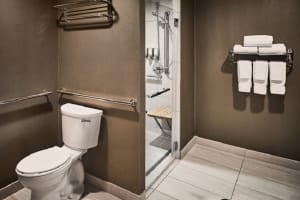 Sonesta Philadelphia Rittenhouse Square Bathroom- Roll In Shower