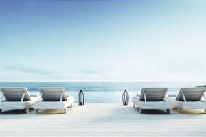 Sea Breeze Santorini Beach Resort, Curio Collection by Hilton exterior
