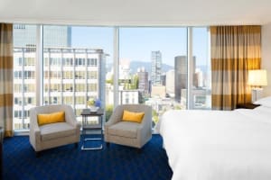 Sheraton Vancouver Wall Centre Guest Room