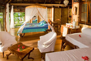 Vahine Island - Private Island Resort Deluxe Beach Bungalow