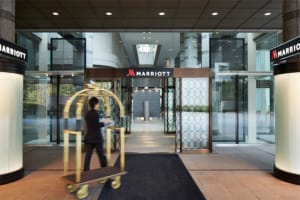 Tokyo Marriott Hotel Entrance