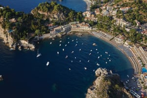 Villa Sant'Andrea, A Belmond Hotel, Taormina Mare Aerial