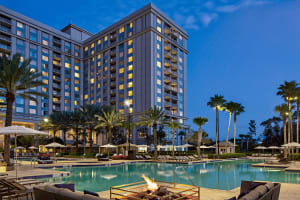 Waldorf Astoria Orlando Dusk View