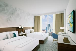 Walt Disney World Swan Reserve Queen Room