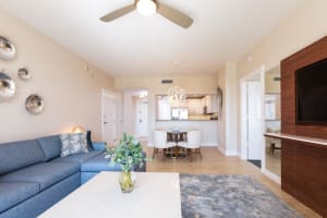 The Westin Cape Coral Resort at Marina Village Suite Living and Dining Area