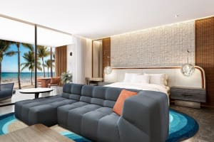 W Punta Cana, Adult All-Inclusive Junior Suite Living Area