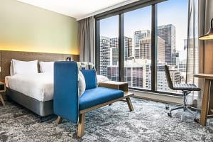 Holiday Inn Express Melbourne Little Collins Guestroom