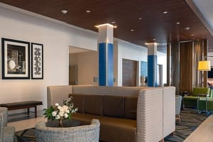 Holiday Inn Express & Suites Tulsa Downtown Lobby