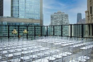Royal Sonesta Chicago Downtown Rooftop Wedding