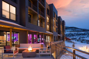 YOTELPAD Park City Backyard Terrace