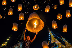 Thailand Lanterns, Chiang Mai