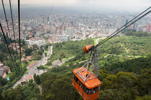 Colombia Bogota Cable Car