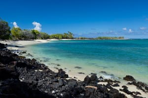 Island of Hawaii Kuki'o Beach and Bay; Big Isla