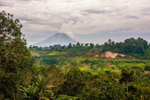 North Sumatra Mount Sinabung Volcano