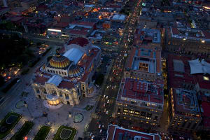 Mexico City Mexico City at night
