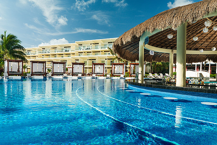 Azul Beach Resort Riviera Cancun, by Karisma Swim Up Bar