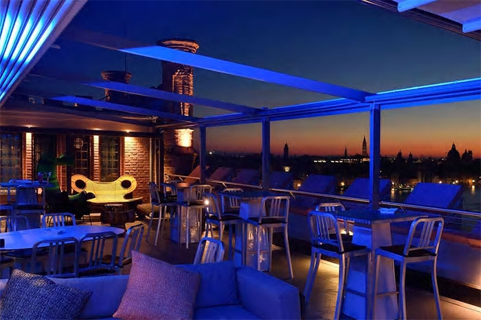Hilton Molino Stucky Venice Rooftop Bar