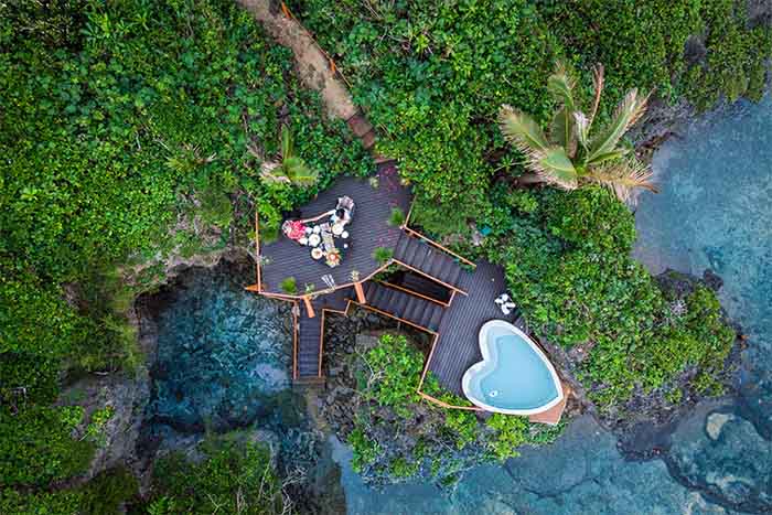 Namale Resort and Spa Romantic Dining