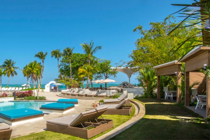 Fairmont El San Juan Hotel Pool and Cabanas