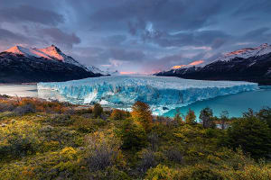 Glacier in El Calafate, Argentina