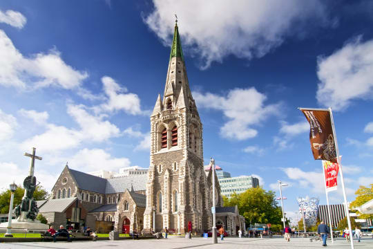 Christ Church Cathedral, Christchurch, South Island, New Zealand