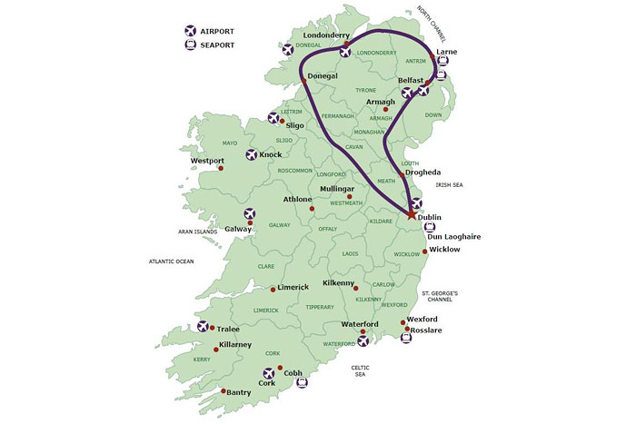 Ireland Self Drive Tour Game Of Thrones Pleasant Holidays